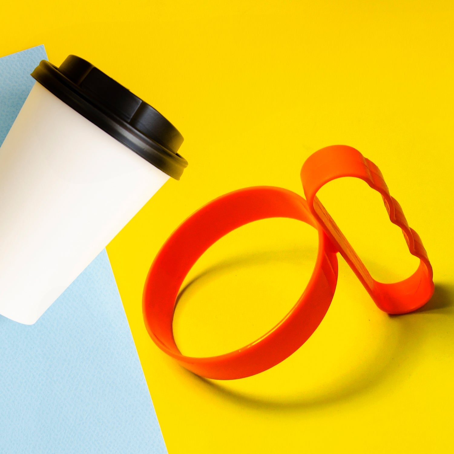 8195 Plastic Cup / Tumbler Handle Anti Slip Travel Mug Grip | cupholder | Cup / Tumbler Accessories | Lightweight Tumbler Holder | Cup Handle (1 Pc) 8195 Plastic Cup / Tumbler Handle Anti Slip Travel Mug Grip | cupholder | Cup / Tumbler Accessories | Lightweight Tumbler Holder | Cup Handle (1 Pc)